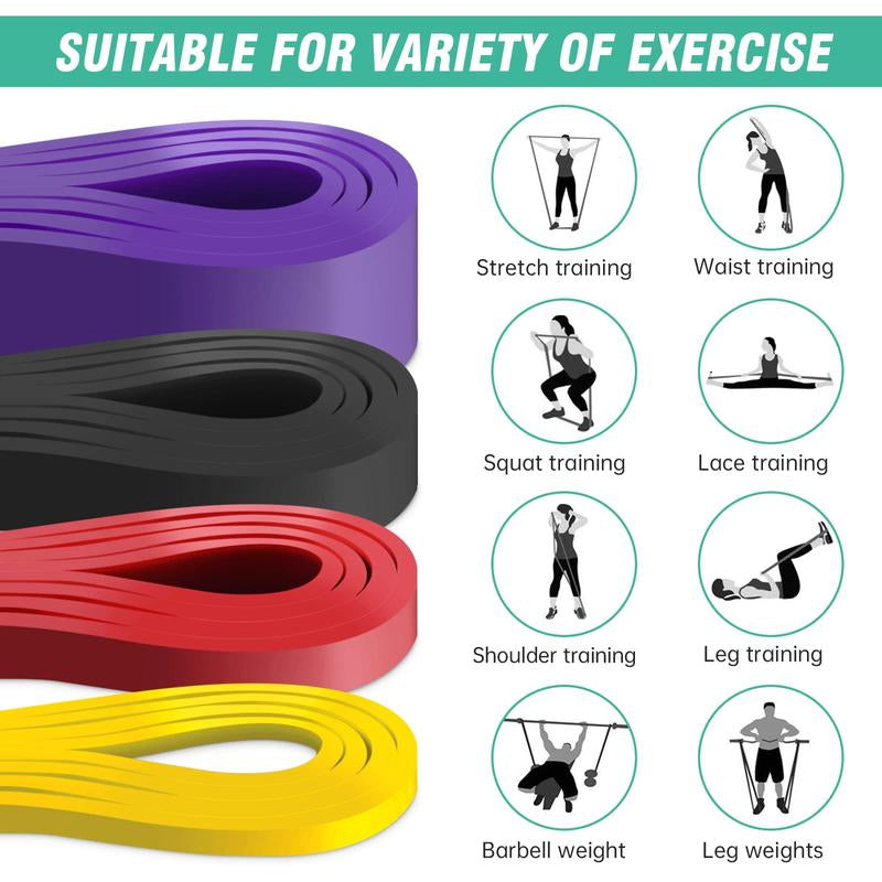 Resistance Band, Pull up Bands, Pull up Assistance Bands, Workout Resistance Bands Set for Legs