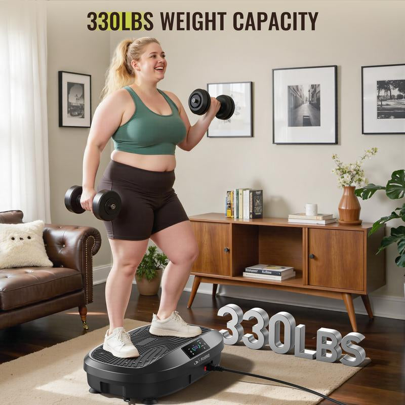 【FLYBIRD & Feierdun】Vibration Plate Machines – Multiple Styles & Colors, Strong Load Capacity, Lymphatic Drainage Machines, Whole Body Workout with 2 Resistance Bands