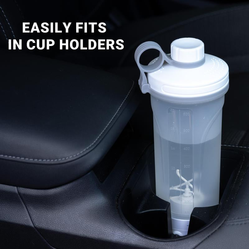 Mixmate Electric Shaker Blender Bottle - Rechargeable Type-C Cup for Gym Protein, Blender Bottle, and Powder Mixes, BPA Free, Self Stirring Design