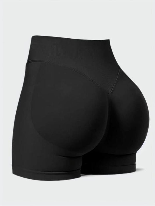 Women'S High Waist Sports Shorts, Breathable Comfortable High Stretch Skinny Shorts, Gym Shorts, Ladies Sportswear for Indoor Outdoor Wear, Yoga Gym Activewear, Skinny Workout Shorts