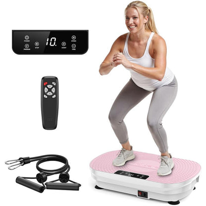【FLYBIRD & Feierdun】Vibration Plate Machines – Multiple Styles & Colors, Strong Load Capacity, Lymphatic Drainage Machines, Whole Body Workout with 2 Resistance Bands